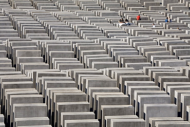 The Memorial to the Murdered Jews of Europe, Holocaust memorial site, Berlin Germany