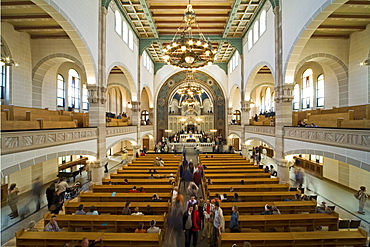 interior Synagogue Rykestrasse, Prenzlauer Berg, Berlin