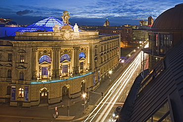 Museum for Communication at night, Berlin