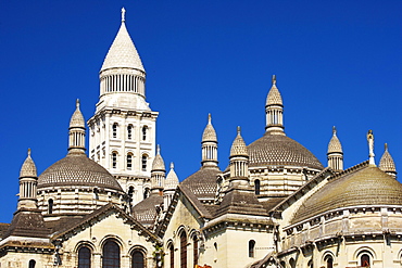 PâˆšÃ‰Â¬Â©rigueux cathedral, Saint Front Cathedral, The Way of St. James, Roads to Santiago, Chemins de Saint-Jacques, Via Lemovicensis, PâˆšÃ‰Â¬Â©rigueux, Dept. Dordogne, RâˆšÃ‰Â¬Â©gion Aquitaine, France, Europe