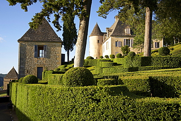 Les Jardins de Marqueyssac, near Beynac, The wy of St. James, Road to Santiago, Chemins de Saint-Jacques, Via Lemovicensis, Beynac, Dept. Dordogne, RâˆšÃ‰Â¬Â©gion Aquitaine, France, Europe