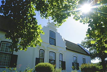 Manor house of Boschendal Estate, Stellenbosch, Western Cape, South Africa, Africa