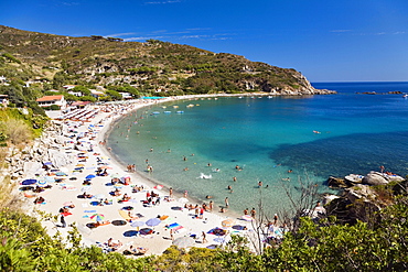 Beach at Cavoli, Elba, Italy