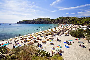 Beach at Fetovaia, Elba, Toskana, Italy, Europe