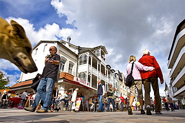 Friedrichstrasse, Westerland, Sylt Island, Schleswig-Holstein, Germany