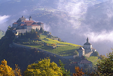 Saeben Abbey, Saben Abbey, a Benedictine Monastery and pilgrimage site, Saeben, South Tyrol, Italy