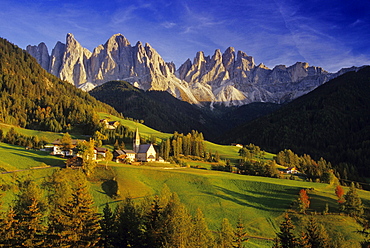 Santa Magdalena, Le Odle, Val di Funes, Dolomite Alps, South Tyrol, Italy