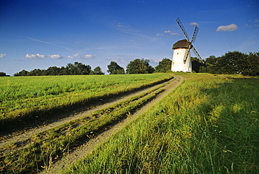 Engelsberg windmill, near Krefeld, Lower Rhine Region, North Rhine-Westphalia, Germany