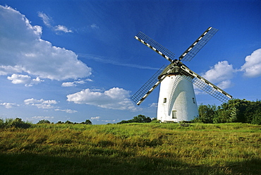 Engelsberg windmill, near Krefeld, Lower Rhine Region, North Rhine-Westphalia, Germany