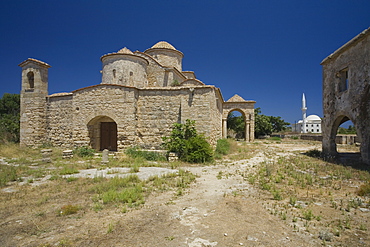 Church of Panagia Kanakaria, Boltasi, stolen works of art, mosaics, Lythrangkomi, Dipkarpaz, Rizokarpaso, Karpasia, Karpass Peninsula, Cyprus