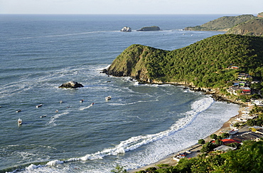 View over Playa Guayacan, Isla Margarita, Nueva Esparta, Venezuela