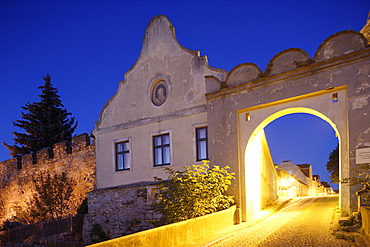 Raabs gate, one of the city gates in Drosendorf, Thaya, Lower Austria, Austria