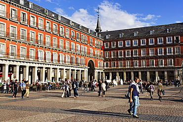 Casa de la Panaderia, Plaza Mayor, Madrid, Spain