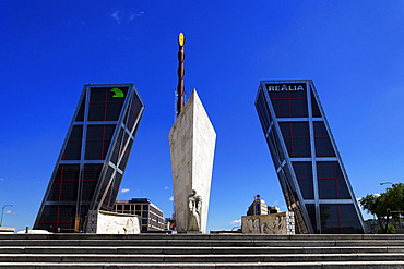 Puerta de Europa, Placa de Castilla, Madrid, Spain