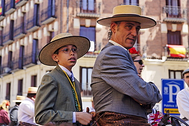 Andalusian celebration, Romeria, Madrid, Spain