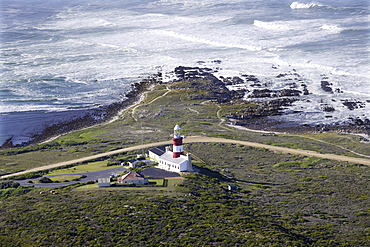 Lighthouse, Cape Agulhas, Western Cape, South Africa