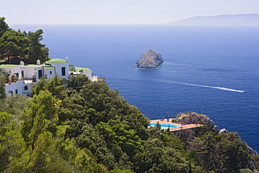 Resort in Cala Piccola, Porto di Santo Stefano, Monte Argentario, Maremma, Tuscany, Italy