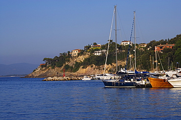 Port of Porto di Santo Stefano, Monte Argentario, Maremma, Tuscany, Italy