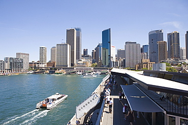 Ferry Harbour at the Rocks in Sydney, New South Wales, Australia