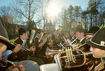 Festival of St. Leonhard in Bad Toelz, Upper Bavaria, Bavaria, Germany