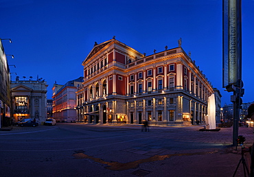 Musikvereinsgebaeude, Vienese Music Association, Vienna, Austria