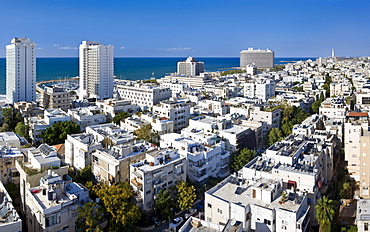 Tel Aviv Cityscape in the sunlight, Israel, Middle East