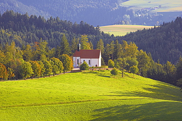 Chapel Ohmenkapelle near St. Maergen, Southern Part of Black Forest, Black Forest, Baden-Wuerttemberg, Germany, Europe