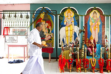 A temple dedicated to a god called Kataragama, Tissamaharama, Sri Lanka, Asia