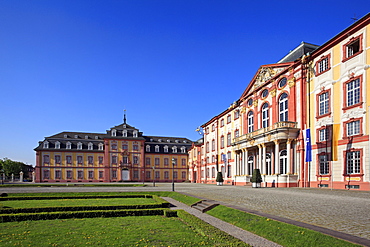 Palace, Bruchsal, Black Forest, Baden-Wuerttemberg, Germany
