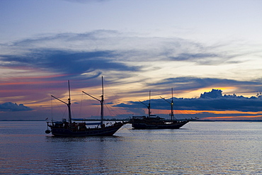 Liveaboards near Sorong, Raja Ampat, West Papua, Indonesia