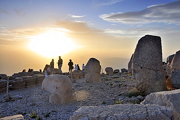 Sunset in Nemrut Dagi, westpart, east Anatolia, Turkey