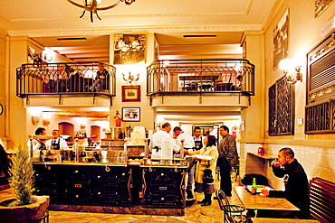 Restaurant Antica Focacceria di San Francesco, Palermo, Sicily, Italy