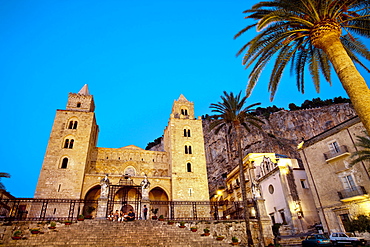 Cathedral, CefalË™, Palermo, Sicily, Italy