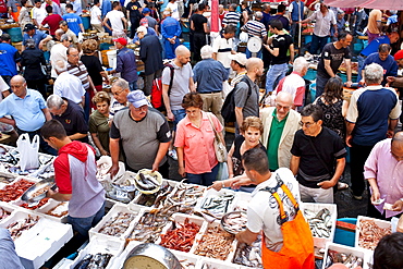 Fish market, Catania, Sicily, Italy