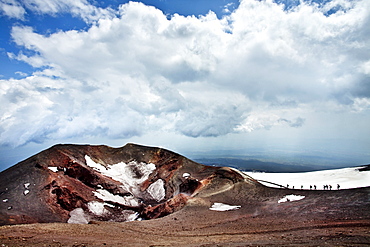 Crater, Mount Etna, Sicily, Italy