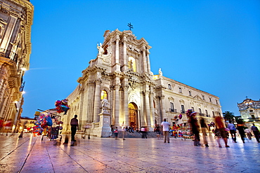 Cathedral, Cathedral square, Ortigia, Syracuse, Sicily, Italy