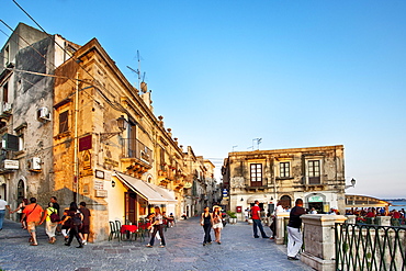 Fonte Aretusa, Ortigia, Syracuse, Sicily, Italy