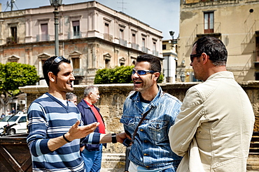 Man on the street, Gela, Sicily, Italy