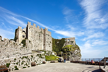 Castle, Castello di Venere, Erice, Sicily, Italy