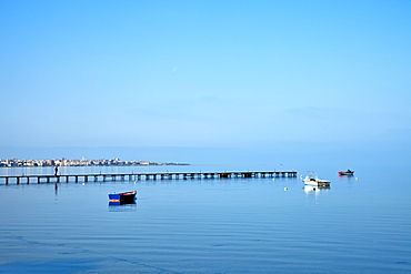 View to Marsala, Sicily, Italy