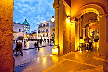 Main square, Marsala, Sicily, Italy