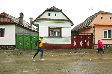 Village in Transylvania, Romania