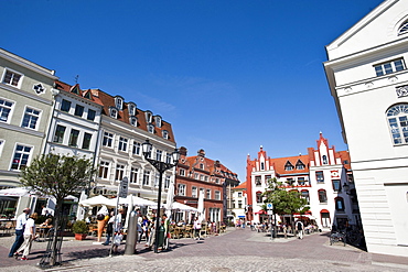 Old town, Wismar, Mecklenburg-Vorpommern, Germany