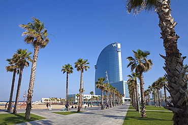 W-Hotel, Barceloneta, Barcelona, Catalonia, Spain