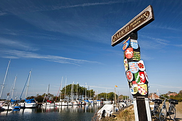 Port of Orth, Fehmarn, Schleswig-Holstein, Germany
