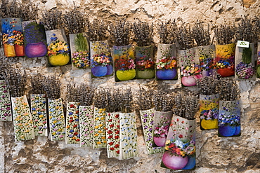 Dried Lavender for sale, Rovinj, Istria, Croatia