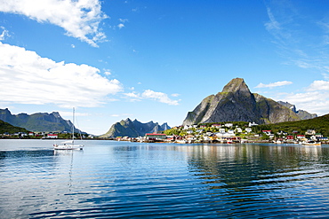 Reine village, Moskenesoya, Lofoten Islands, North Norway, Norway