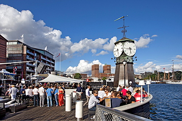 City Hall, Restaurants, Aker Brygge, Oslo, South Norway, Norway