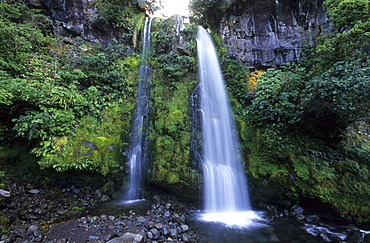 Dawson Falls at Mt. Egmont National Park, North Island, New Zealand