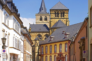 Liebfrauenstrasse at Trier, Mosel, Rhineland-Palatinate, Germany, Europe